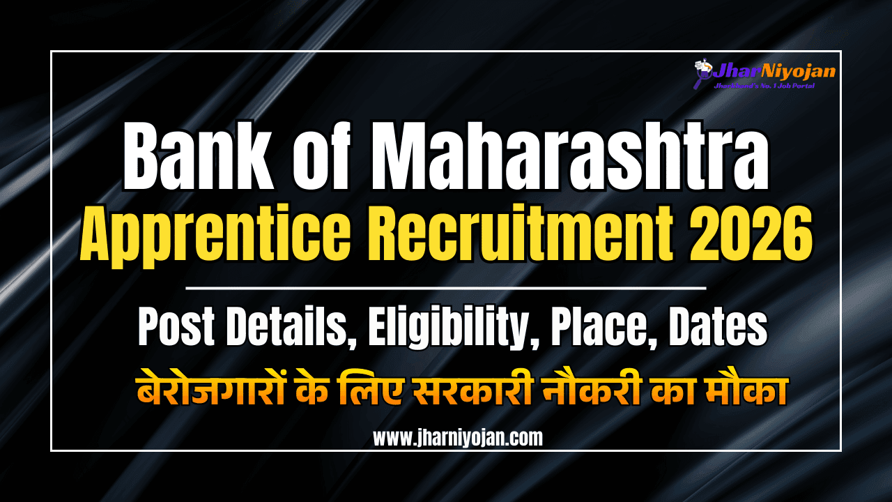 Bank of Maharashtra Apprentice Recruitment 2026