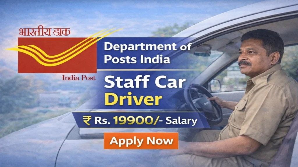 Indian Post Driver Recruitment 2026