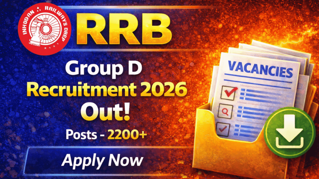 RRB Group D Recruitment 2026