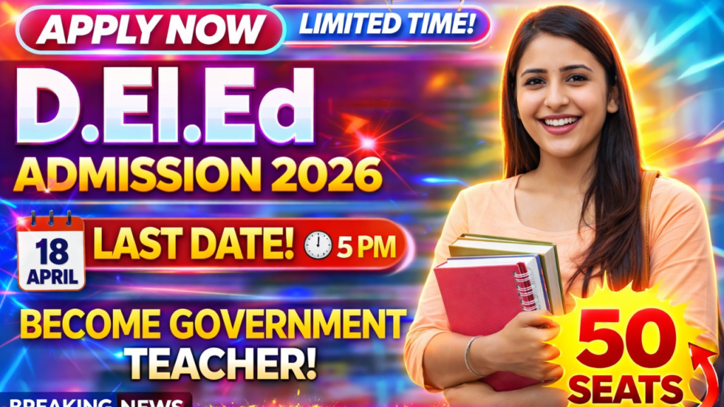 Jharkhand D.El.Ed Admission 2026: Full Details, Eligibility, Fees, Merit List & How to Apply 1 Jharkhand D.El.Ed Admission 2026
