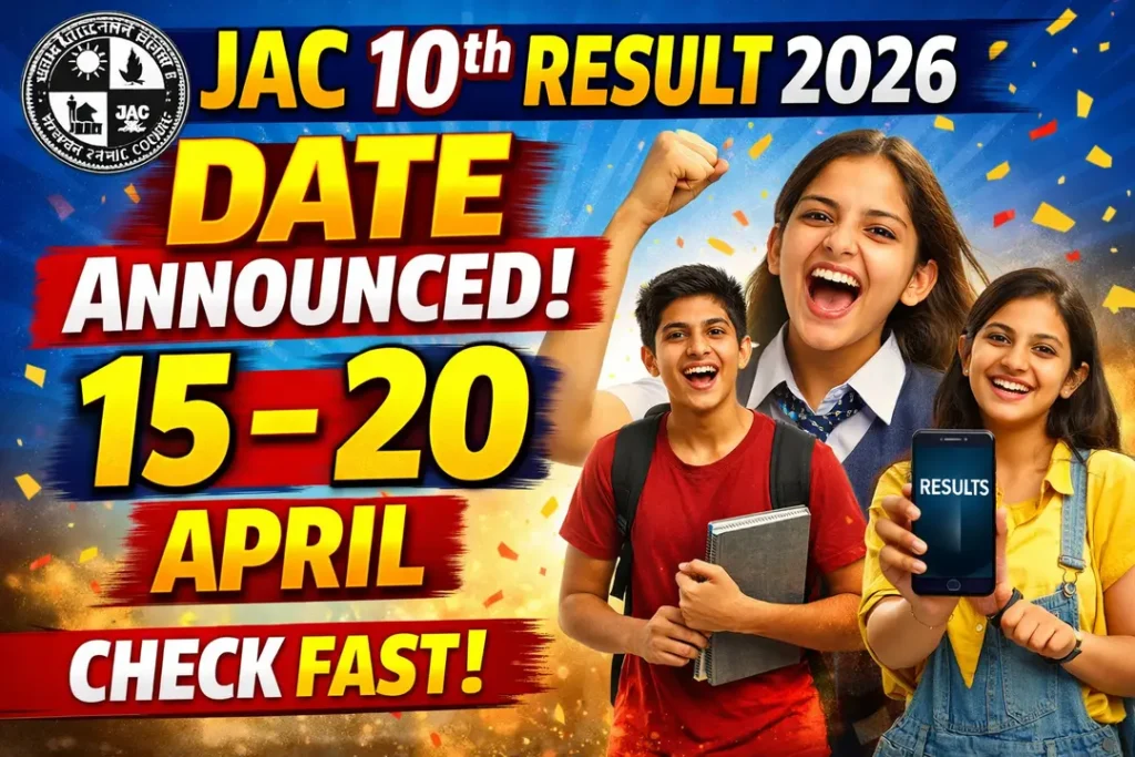 JAC 10th Result 2026 Date