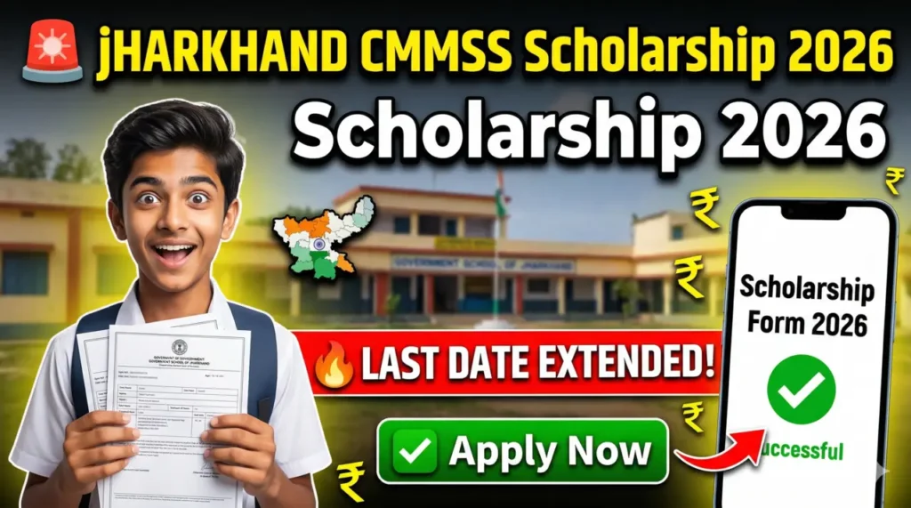 JAC CMMSS Scholarship 2026: Application Form, Last Date Extended, Eligibility & Complete Guide 1 JAC CMMSS Scholarship 2026