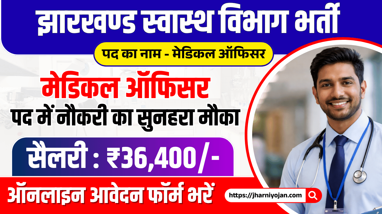 Jharkhand Health Department Vacancy 2026