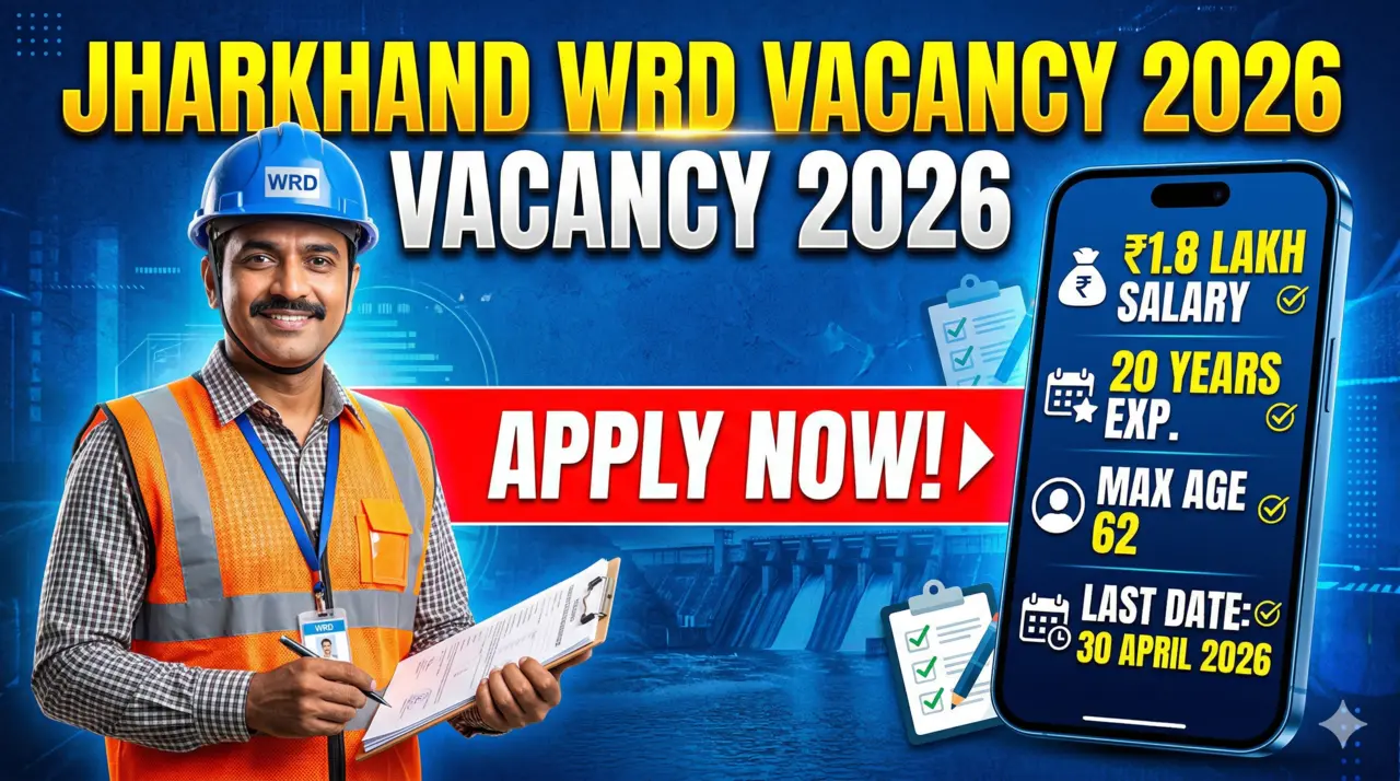 Jharkhand WRD Vacancy 2026
